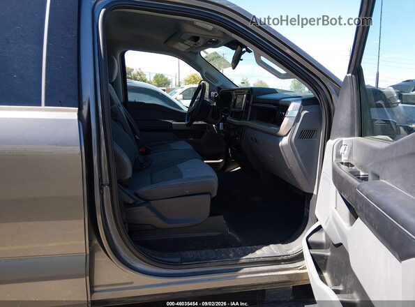 1FT7W2BN4SEC97233 2025 FORD F-250 Pewter Вид салона спереди