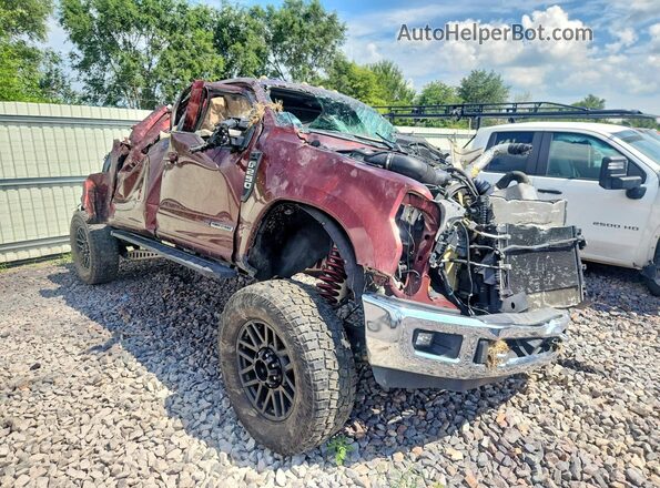 1FT7W2BT0HEB94785 2017 FORD F250 Burgundy Przód prawy