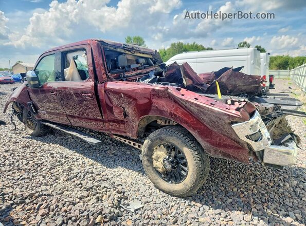 1FT7W2BT0HEB94785 2017 FORD F250 Burgundy Tył lewy