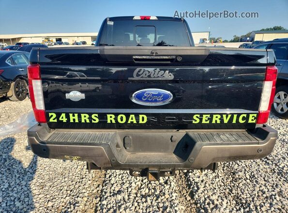 1FT7W2BT0KEE73886 2019 FORD F250 Black Widok z tyłu