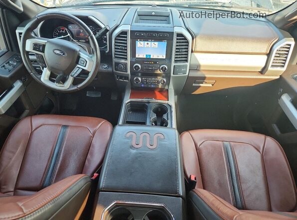 1FT7W2BT0KEE73886 2019 FORD F250 Black Widok deski rozdzielczej