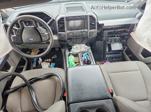 1FT7W2BT1MEC35354 2021 FORD F250 Silver Вид панелі приладів