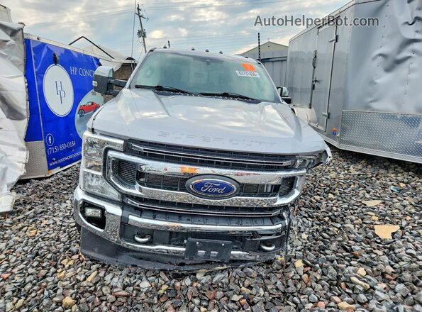 1FT7W2BT1MEC35354 2021 FORD F250 Silver Вид спереду