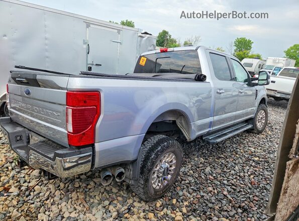 1FT7W2BT1MEC35354 2021 FORD F250 Silver Задня права чверть