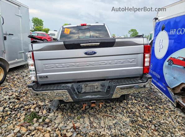 1FT7W2BT1MEC35354 2021 FORD F250 Silver Вид ззаду