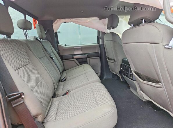 1FT7W2BT1MEC35354 2021 FORD F250 Silver Вид задніх сидінь