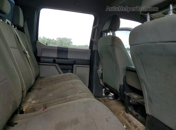 1FT7W2BT3HED64721 2017 FORD F250 Black Rear seats view
