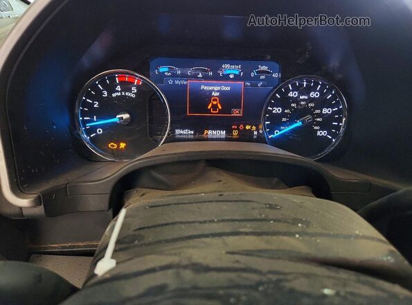 1FT7W2BT5LEE07612 2020 FORD F250 Белый Вид щитка приборов