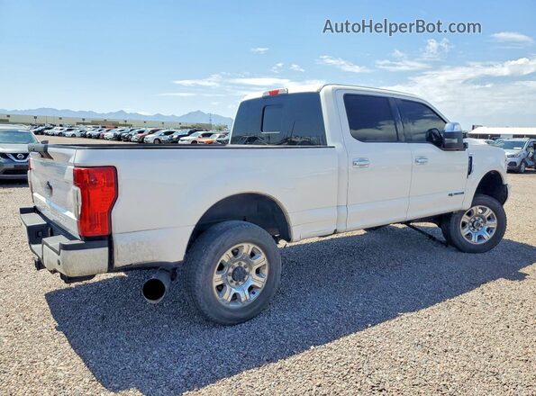 1FT7W2BT6HEC67058 2017 FORD F250 White Tył prawy