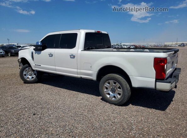 1FT7W2BT6HEC67058 2017 FORD F250 White Tył lewy