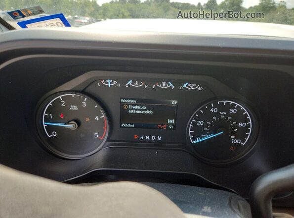 1FT7W2BT6SED47855 2025 FORD F250 White Вид щитка приладів