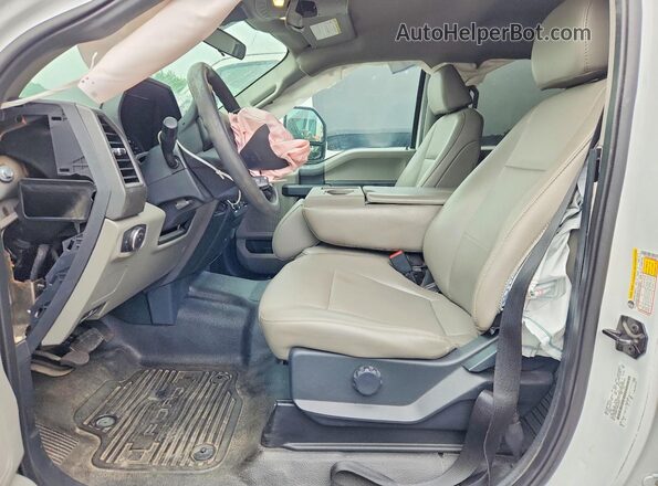 1FT7W2BT7NEE33857 2022 FORD F250 White Вид салону спереду
