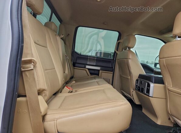1FT7W2BT8KEE02550 2019 FORD F250 White უკანა სავარძლების ხედი