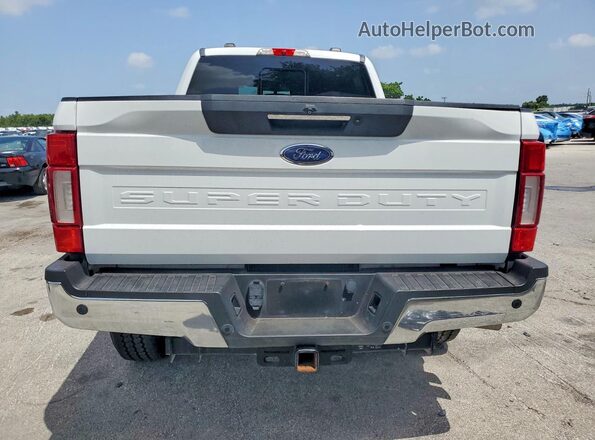 1FT7W2BT8NEE32880 2022 FORD F250 White Vista trasera