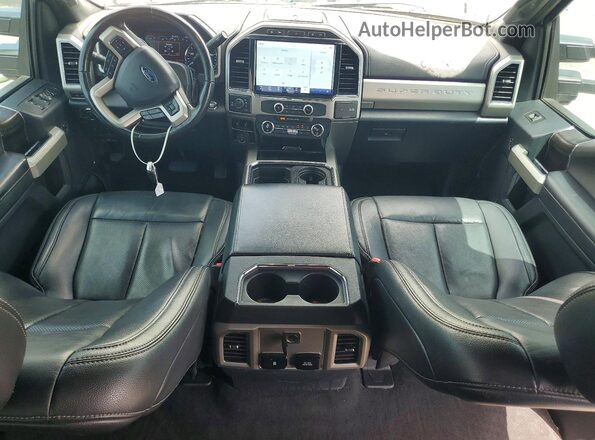 1FT7W2BT8NEE32880 2022 FORD F250 White Vista del salpicadero