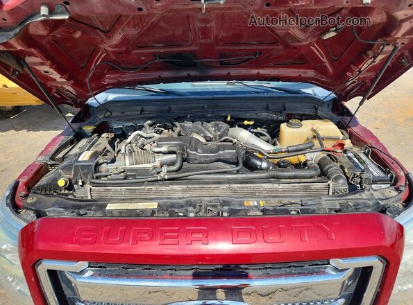 1FT7W2BT9GEB40237 2016 FORD F250 Burgundy Սալոնի հետևի տեսք