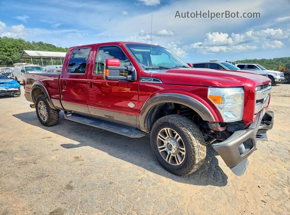 1FT7W2BT9GEB40237 2016 FORD F250 Burgundy Առջևի աջ