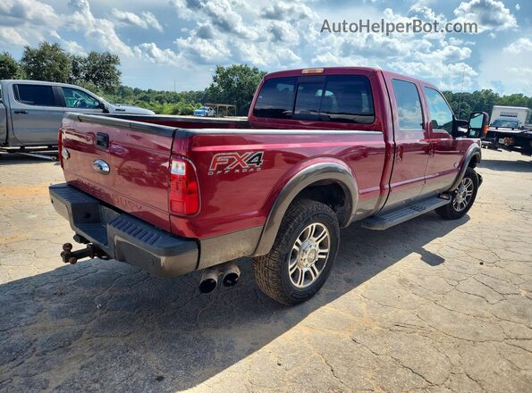 1FT7W2BT9GEB40237 2016 FORD F250 Burgundy Հետևի աջ