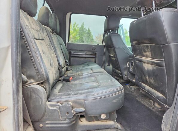1FT7W2BT9GED47677 2016 FORD F250 Beige Vista de los asientos traseros