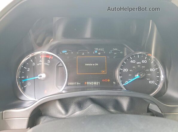 1FT7W2BTXHED41047 2017 FORD F250 Two Tone Սարքավորումների վահանակի տեսք