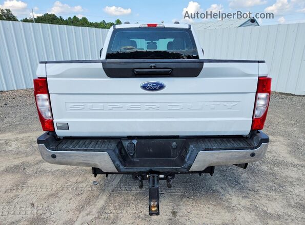 1FT7X2A66MEC69055 2021 FORD F250 Белый Вид сзади