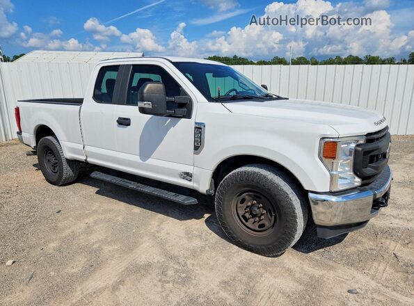 1FT7X2A66MEC69055 2021 FORD F250 Белый Передняя правая четверть
