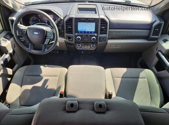1FT7X2A66MEC69055 2021 FORD F250 Белый Вид панели приборов