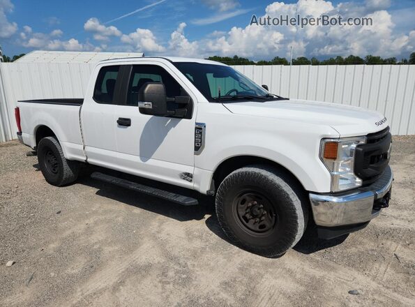1FT7X2A66MEC69055 2021 FORD F250 Белый Панорамный вид салона 360°