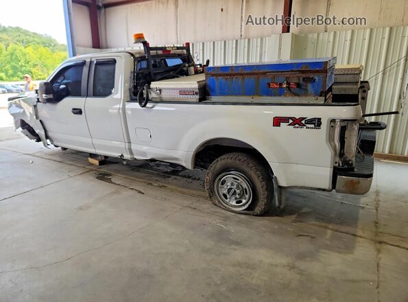 1FT7X2B61KED62089 2019 FORD F250 White Trasero izquierdo