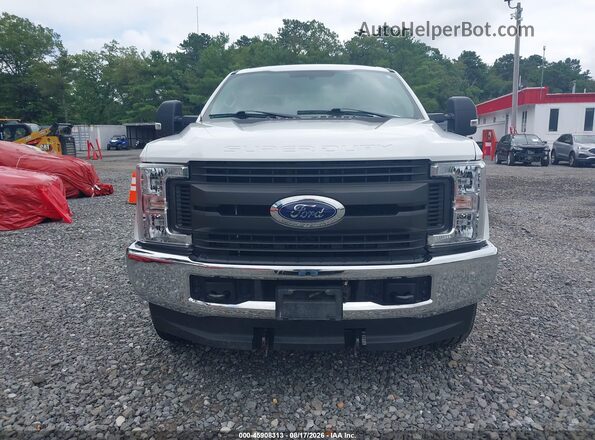 1FT7X2B63JEC84137 2018 FORD F-250 White Vista del cuadro de instrumentos