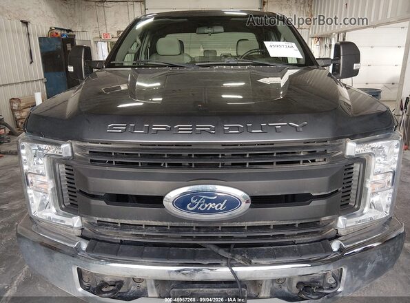 1FT7X2B64JEC84146 2018 FORD F-250 Gray Вид щитка приладів