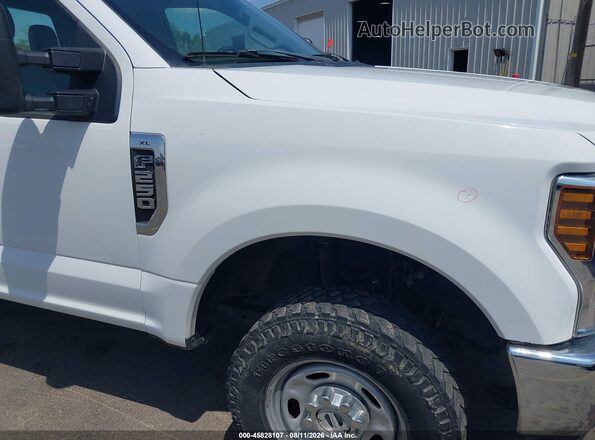 1FT7X2B66JEC83922 2018 FORD F-250 White Սարքավորումների վահանակի տեսք