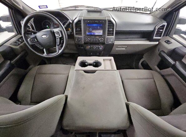 1FT7X2B66NED00823 2022 FORD F250 Белый Вид панели приборов