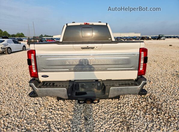1FT8W2BMXREC35860 2024 FORD F250 White Widok z tyłu