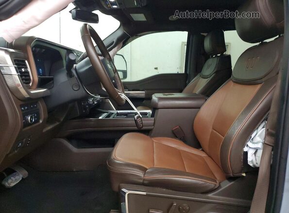 1FT8W2BT4REE97347 2024 FORD F250 Gray Vista interior delantera