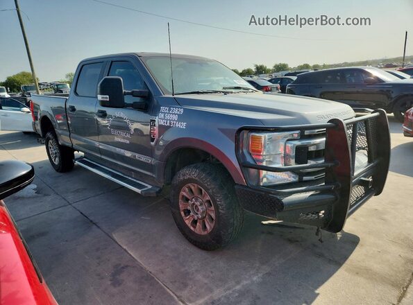 1FT8W2BT5NEF54889 2022 FORD F250 Gray Front right