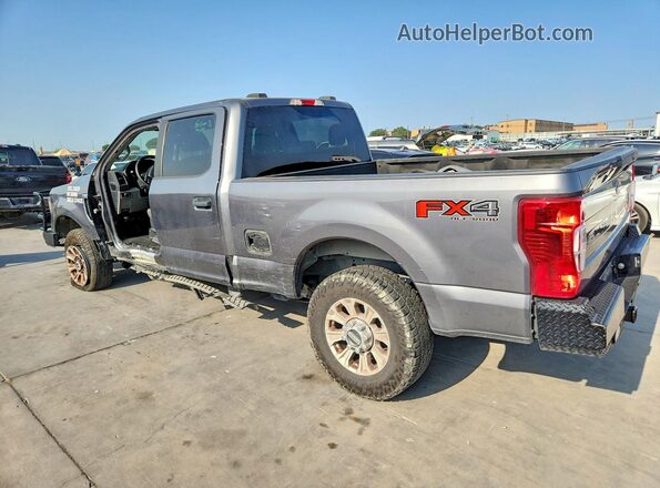 1FT8W2BT5NEF54889 2022 FORD F250 Gray Rear left