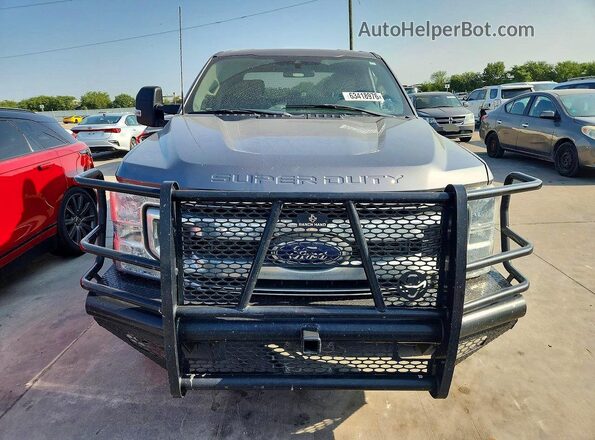 1FT8W2BT5NEF54889 2022 FORD F250 Gray Front view