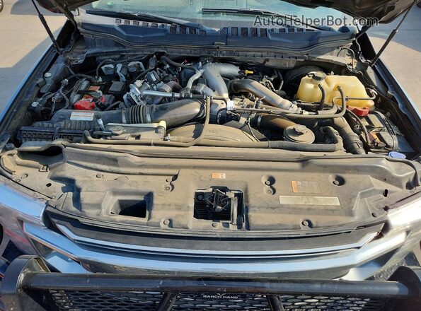 1FT8W2BT5NEF54889 2022 FORD F250 Gray Rear interior view