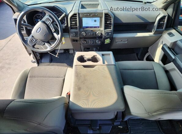 1FT8W2BT5NEF54889 2022 FORD F250 Gray Dashboard view