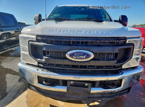 1FT8W2BT6NED79679 2022 FORD F250 White Widok z przodu