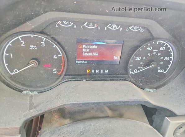 1FT8W2BT8REE41962 2024 FORD F250 White Instrument cluster view