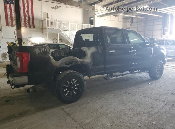 1FT8W3B68HEE64446 2017 FORD F350 Black Trasero derecho