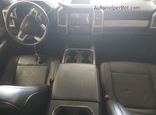 1FT8W3B68HEE64446 2017 FORD F350 Black Vista del salpicadero