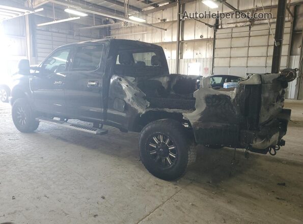 1FT8W3B68HEE64446 2017 FORD F350 Black Trasero izquierdo