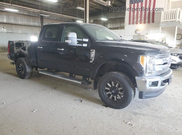 1FT8W3B68HEE64446 2017 FORD F350 Black Delantero derecho