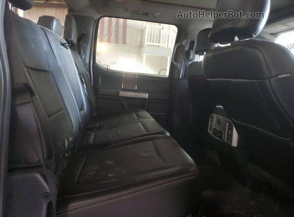 1FT8W3B68HEE64446 2017 FORD F350 Black Vista de los asientos traseros