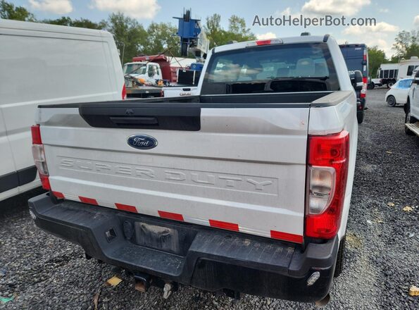 1FT8W3B68NEE41440 2022 FORD F350 White Widok wnętrza 360 stopni