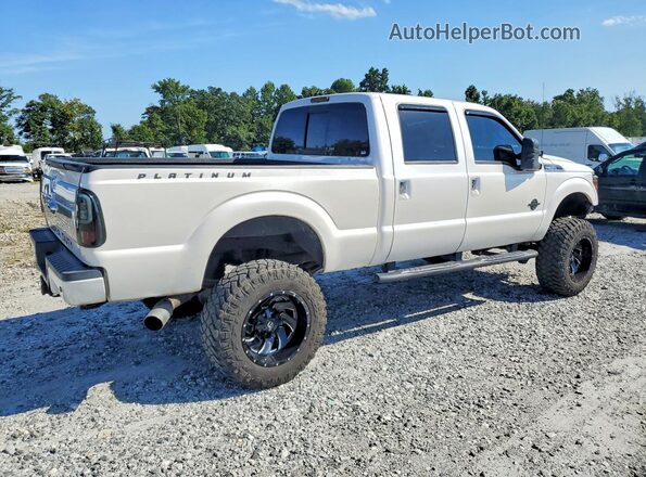 1FT8W3BT1GEB09428 2016 FORD F350 White Tył prawy