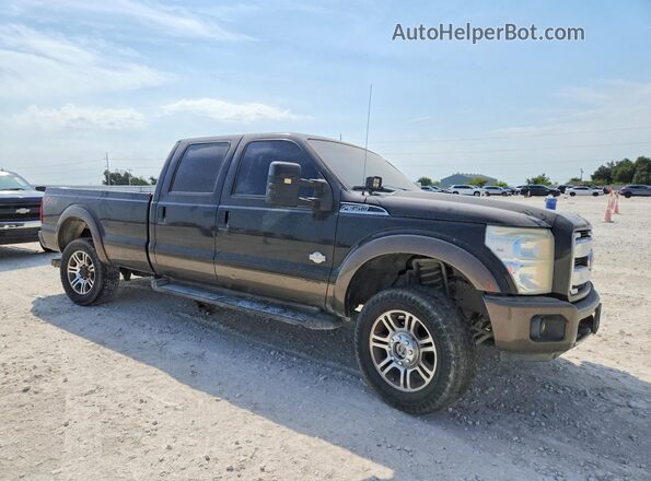 1FT8W3BT1GEB14130 2016 FORD F350 Black Delantero derecho